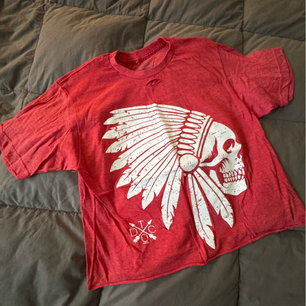 Red Graphic Kids T-Shirt